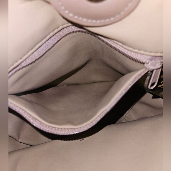 Vintage Donny Mocha Snakeskin Embossed Leather Shoulder Bag - Picture 12 of 12